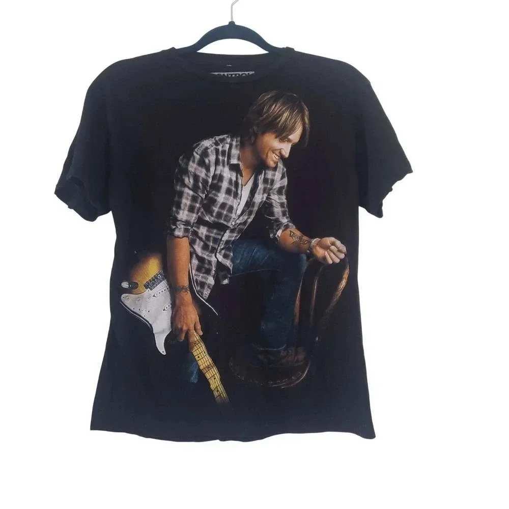 Keith Urban T Shirt Unisex Medium Black Escape Together‎ World Tour 2009 Coutry